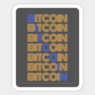 Bitcoin 7 Sticker